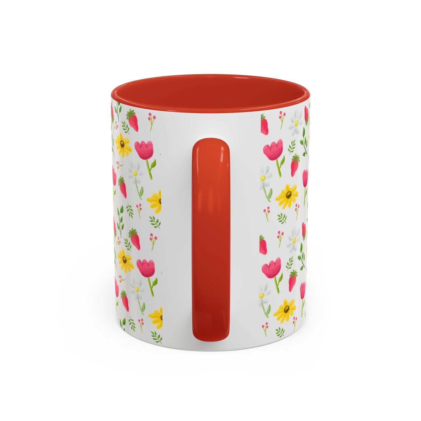 Berry Floral Coffee Mug