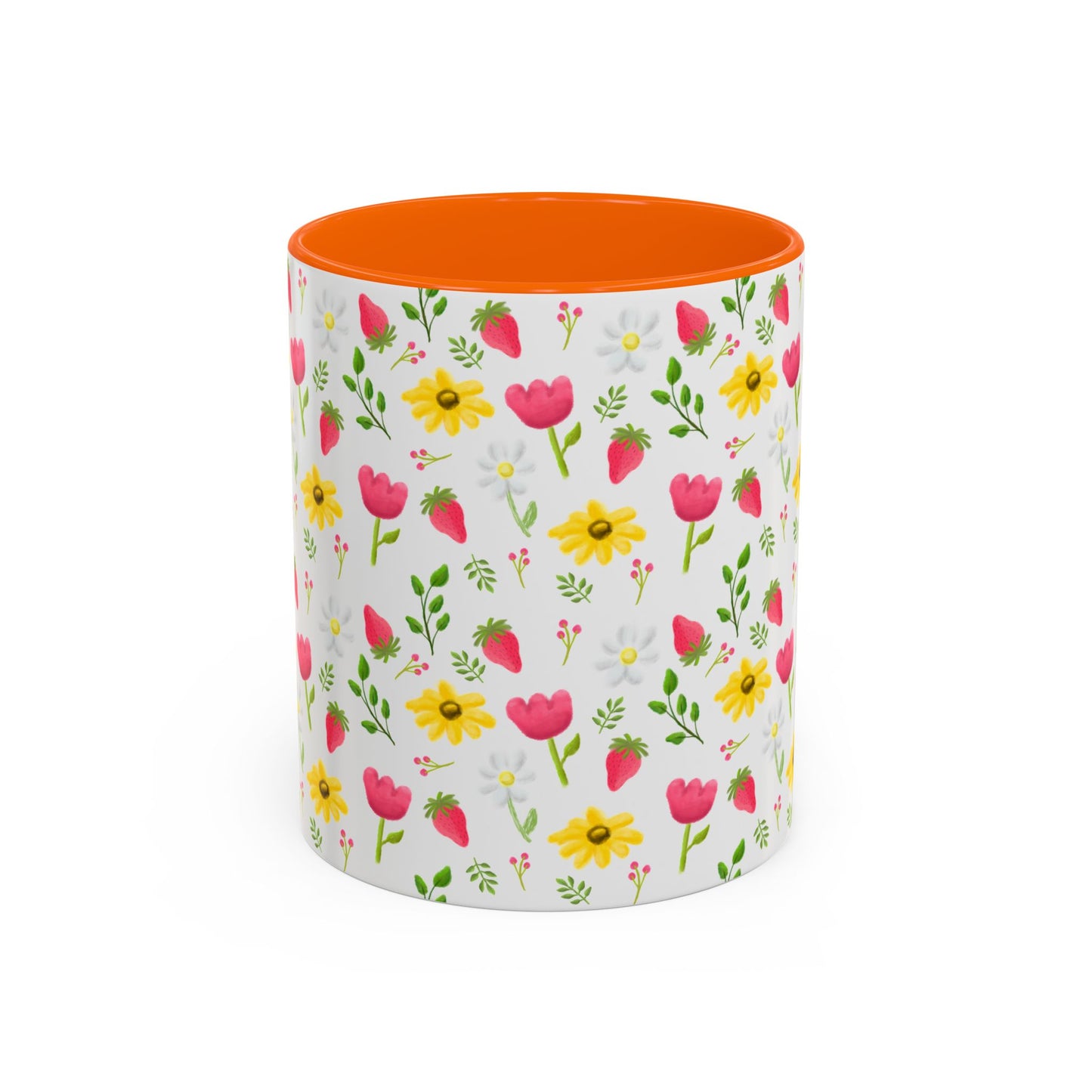 Berry Floral Coffee Mug