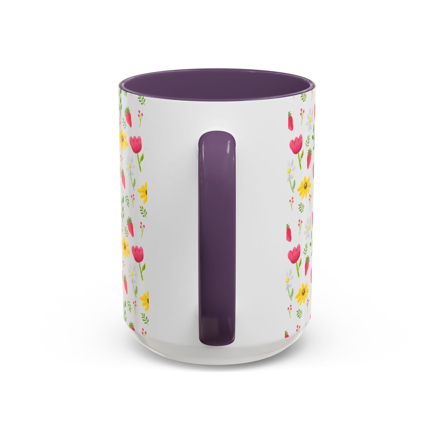 Berry Floral Coffee Mug