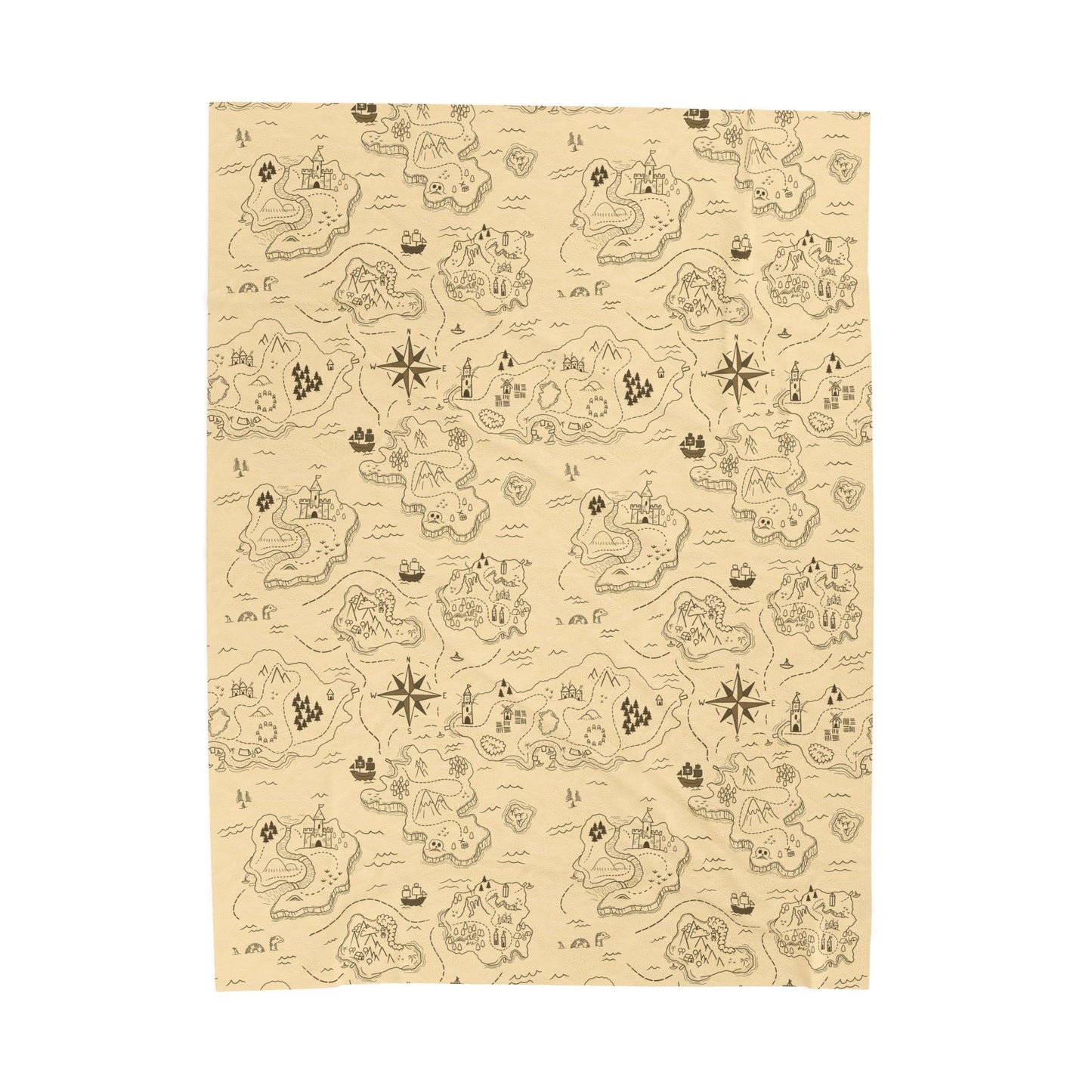 Adventure Awaits Velveteen Plush Blanket