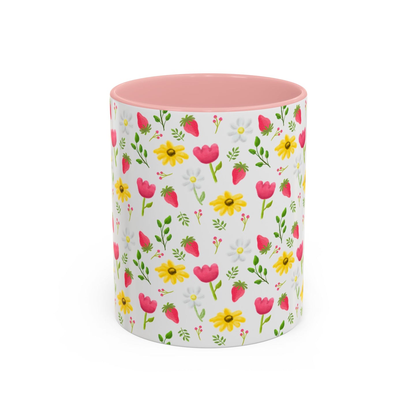 Berry Floral Coffee Mug