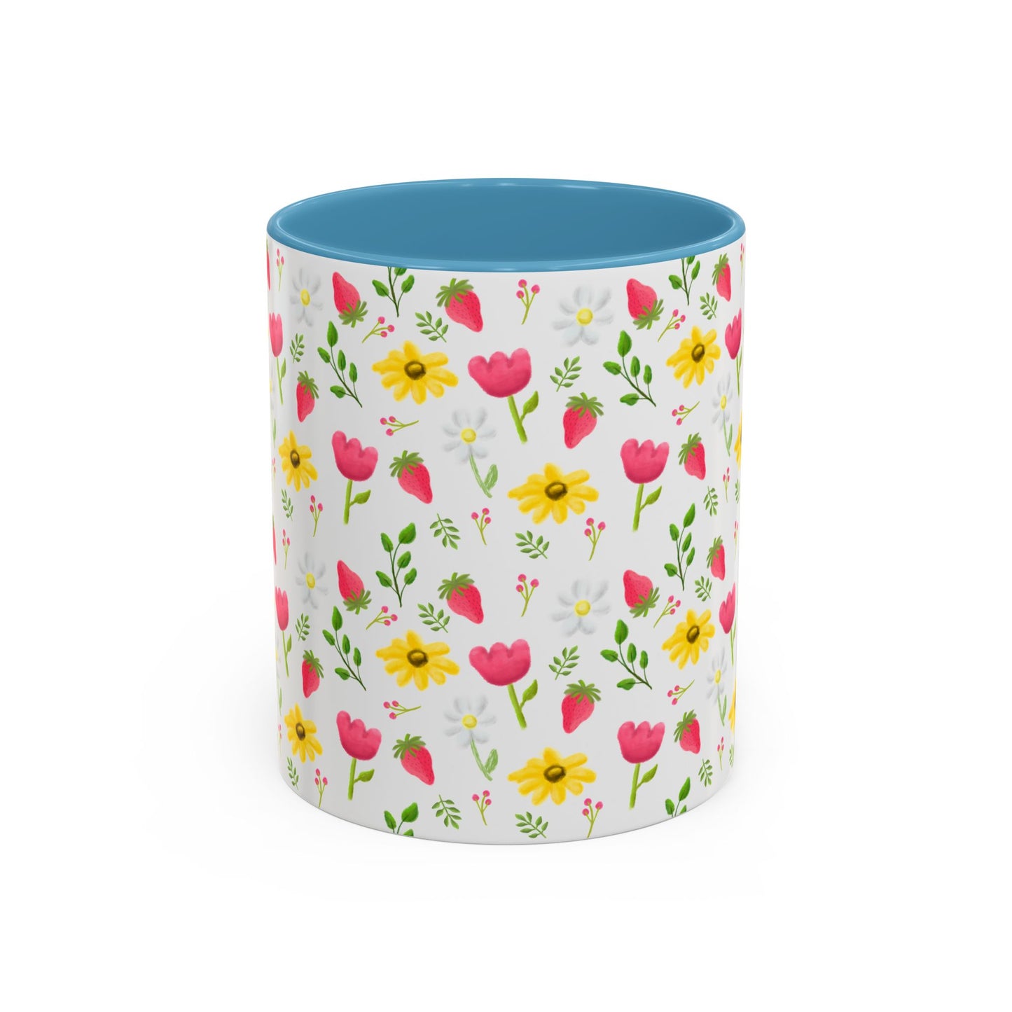 Berry Floral Coffee Mug