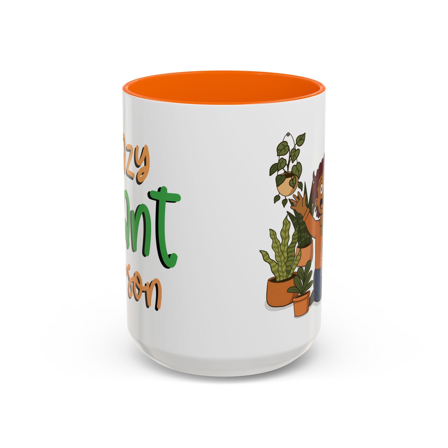 Crazy Plant Person Coffee Mug