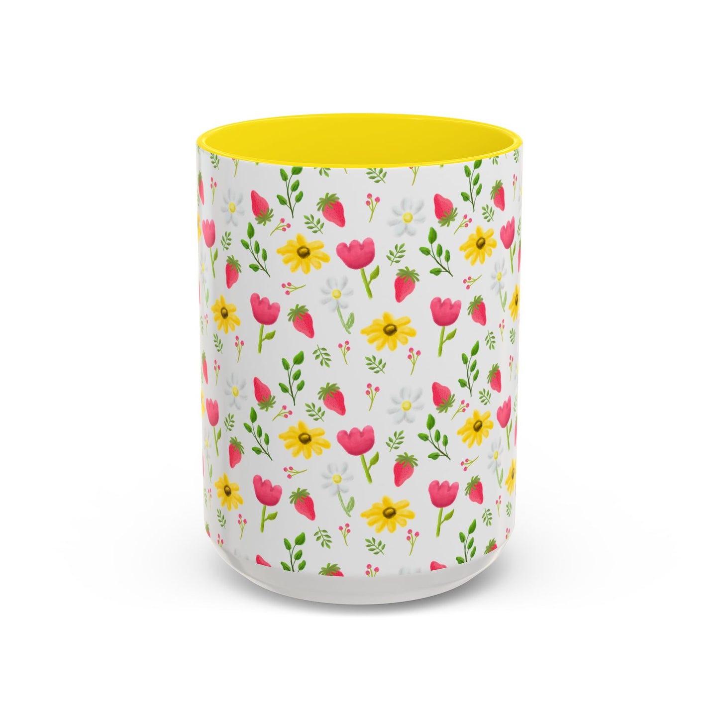 Berry Floral Coffee Mug