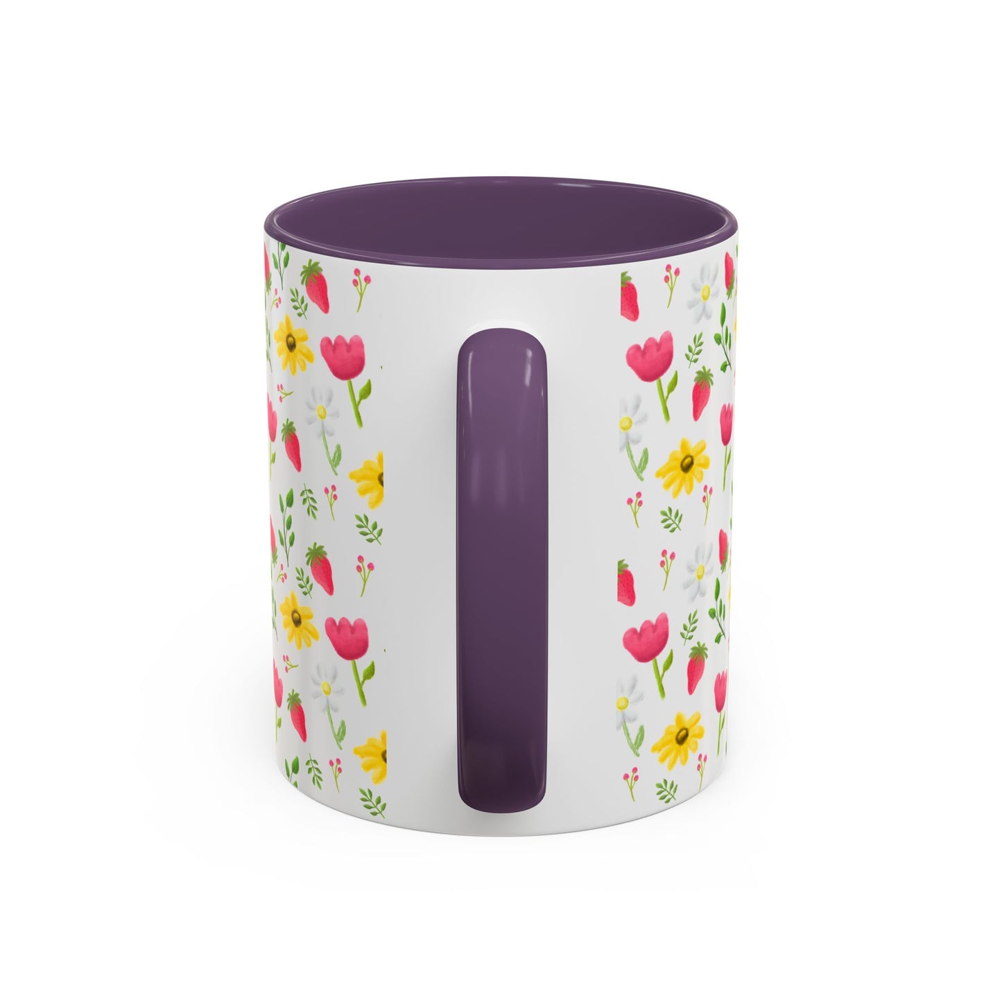 Berry Floral Coffee Mug