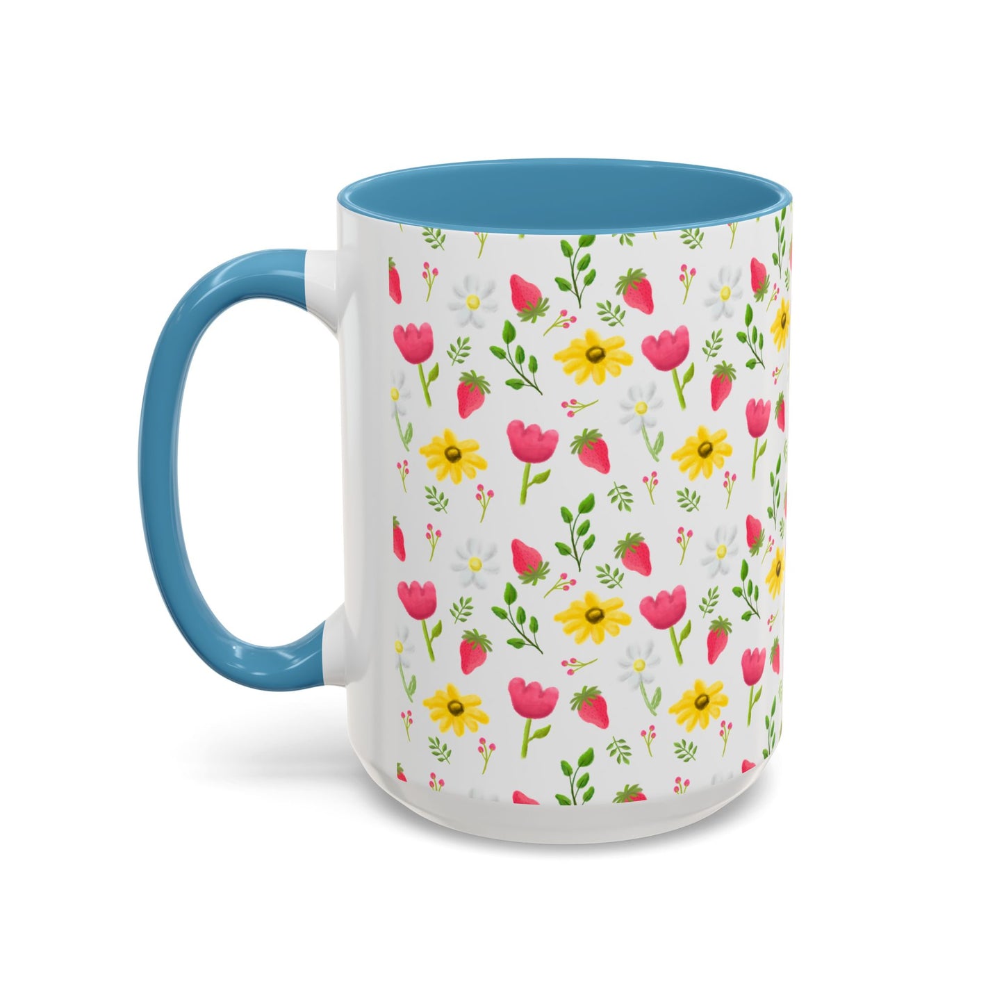 Berry Floral Coffee Mug