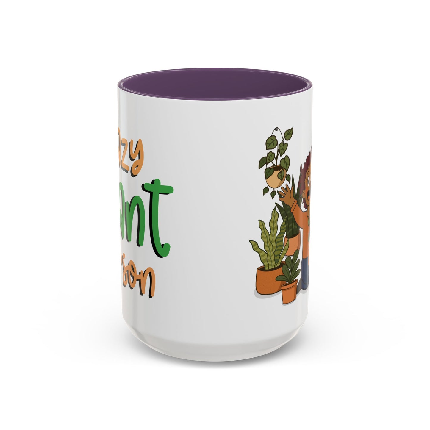 Crazy Plant Person Coffee Mug
