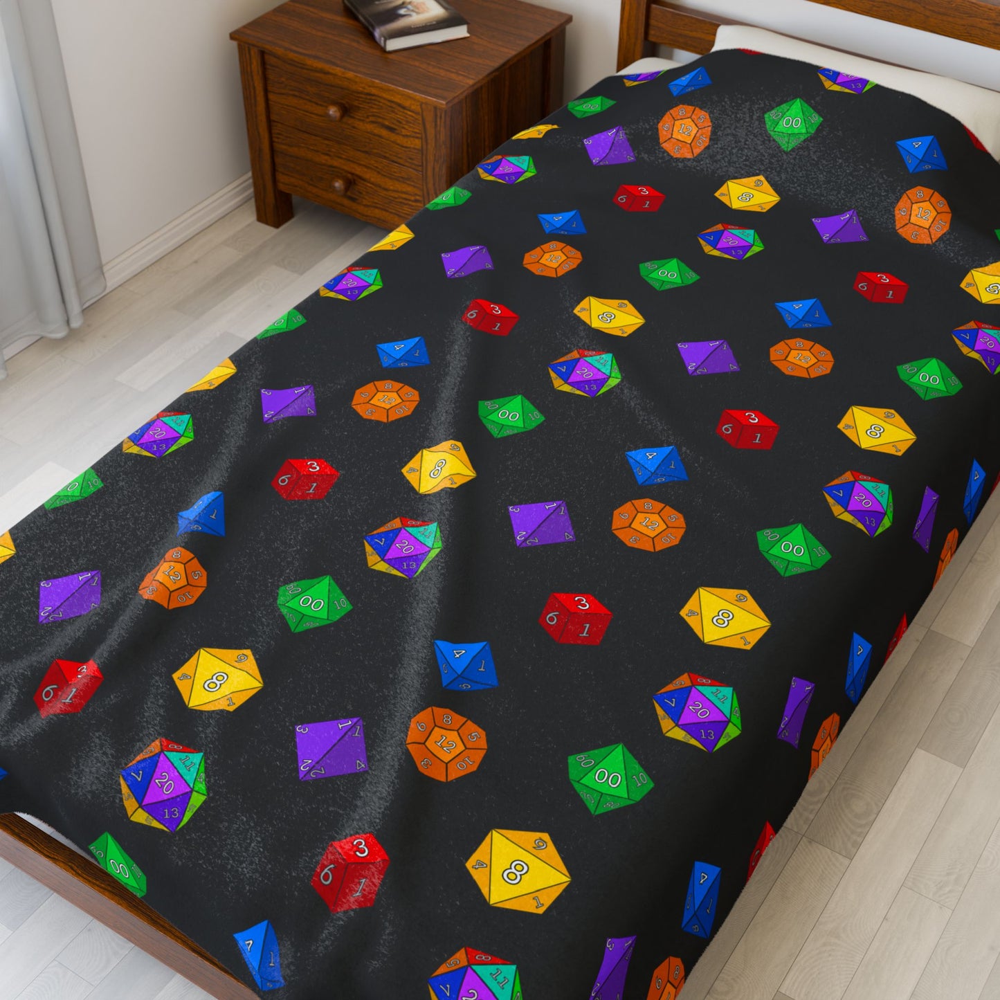 Pride Check Velveteen Plush Blanket
