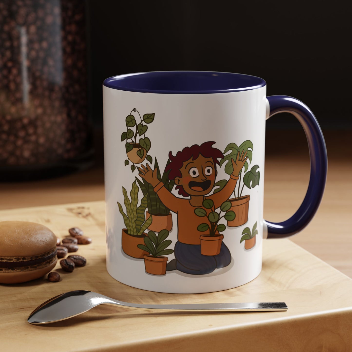 Crazy Plant Person Coffee Mug
