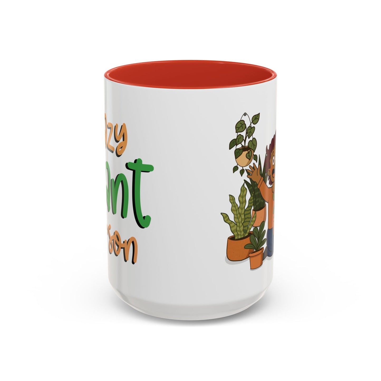 Crazy Plant Person Coffee Mug