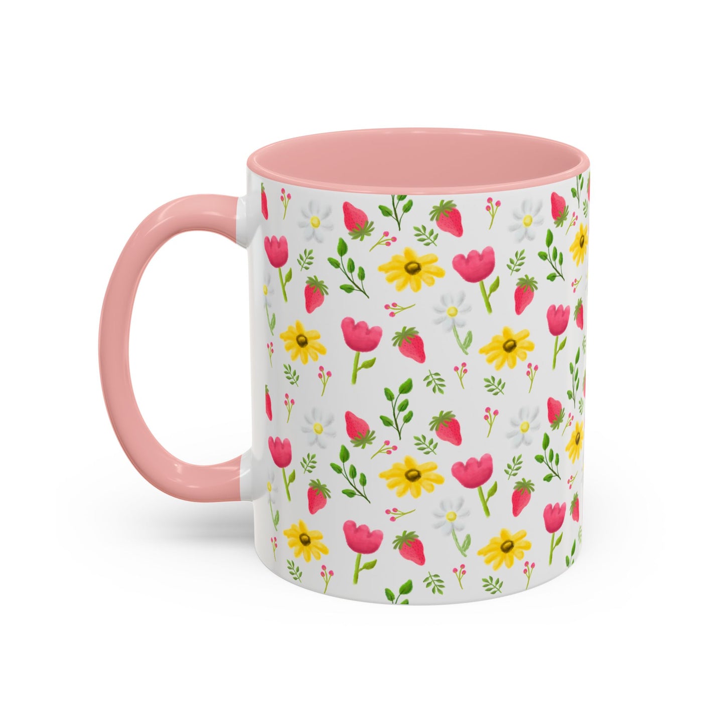 Berry Floral Coffee Mug