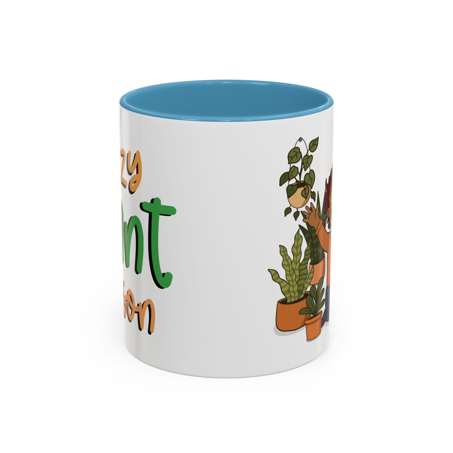 Crazy Plant Person Coffee Mug