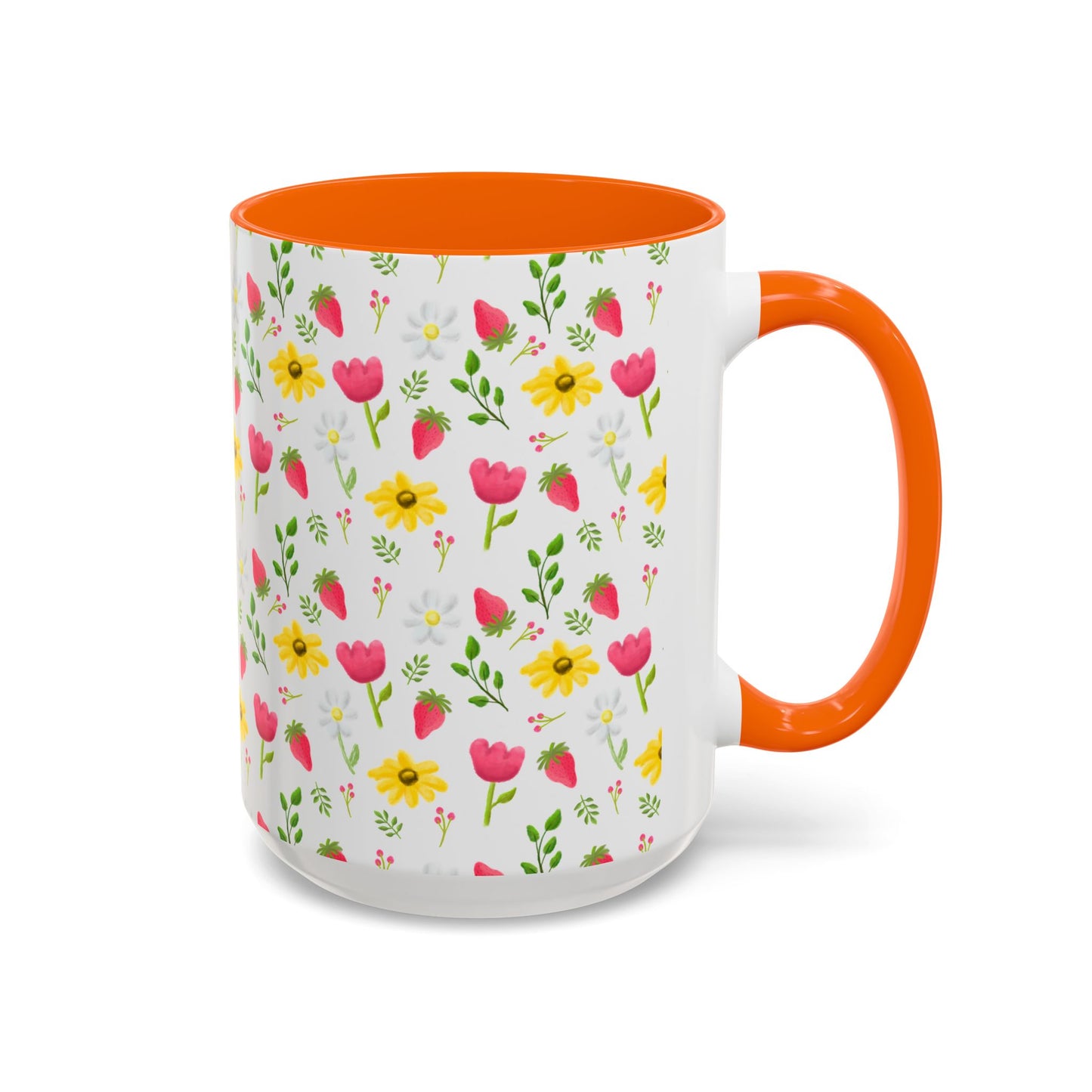 Berry Floral Coffee Mug
