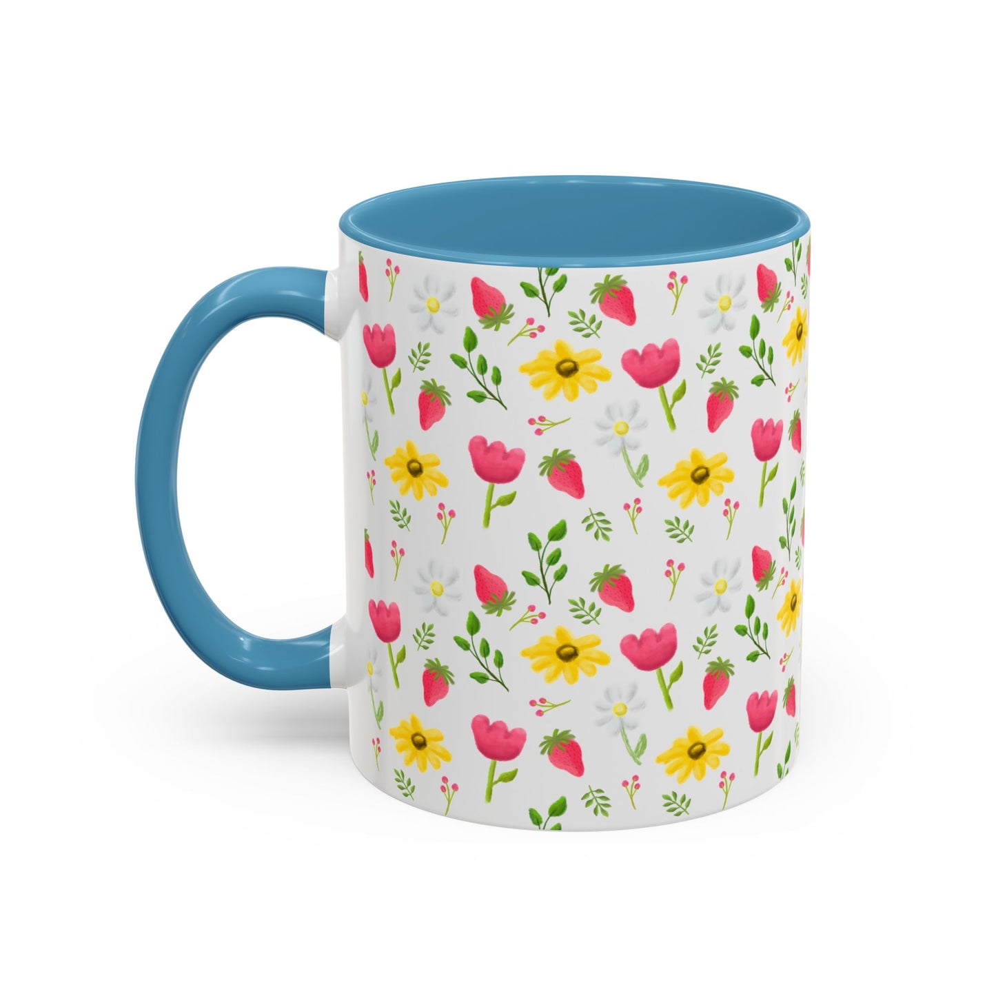 Berry Floral Coffee Mug