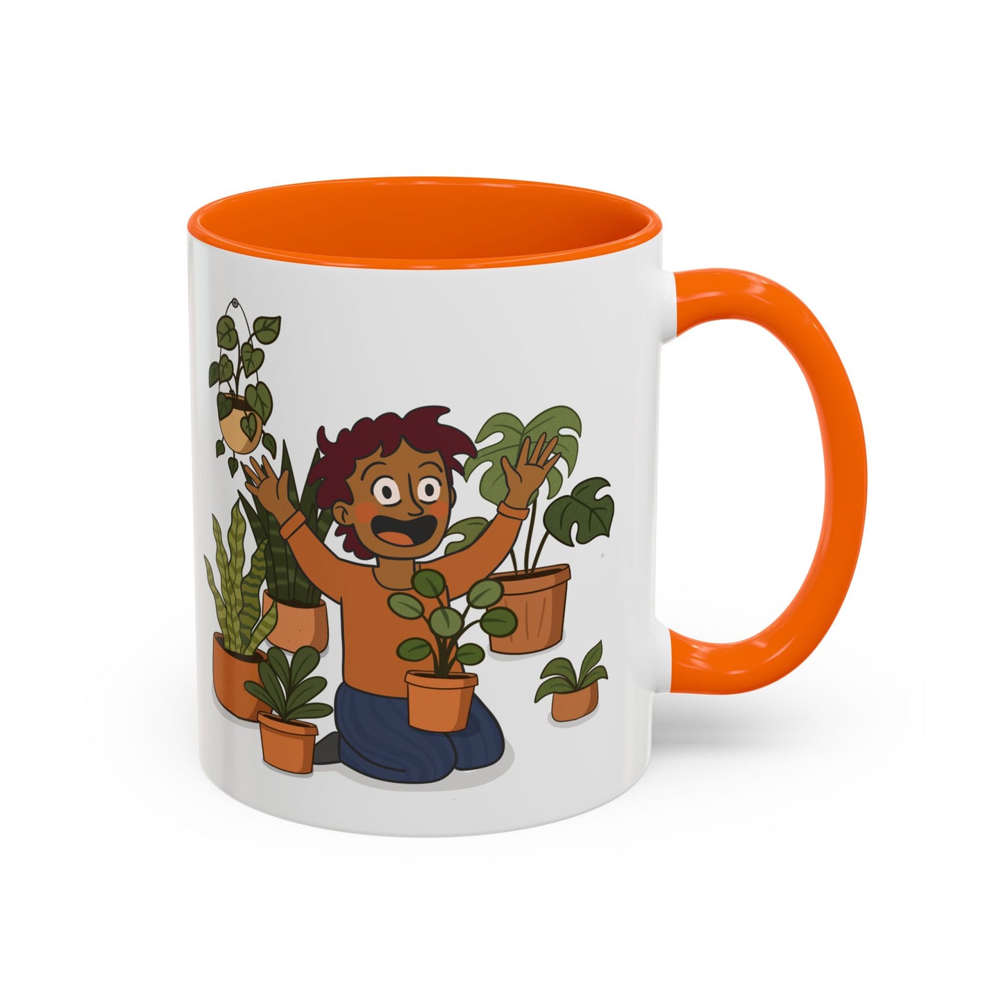 Crazy Plant Person Coffee Mug