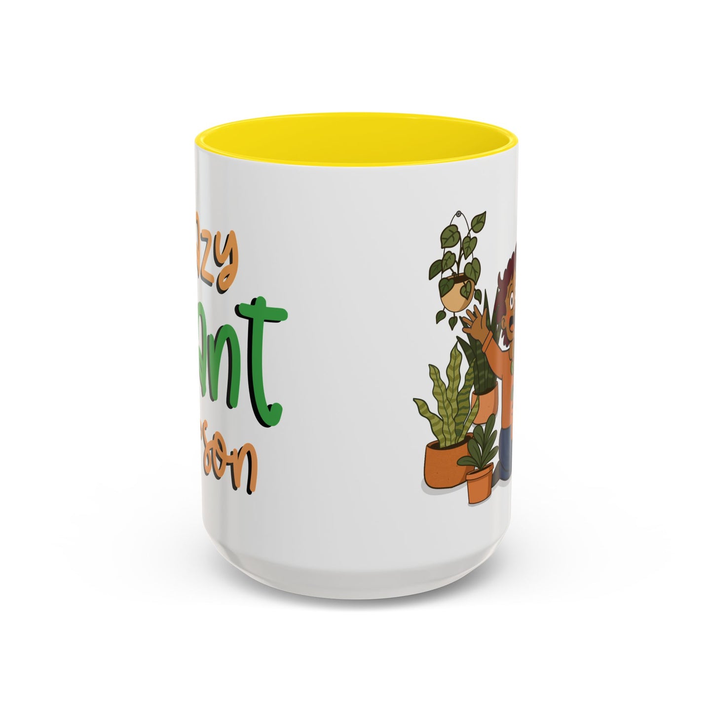 Crazy Plant Person Coffee Mug