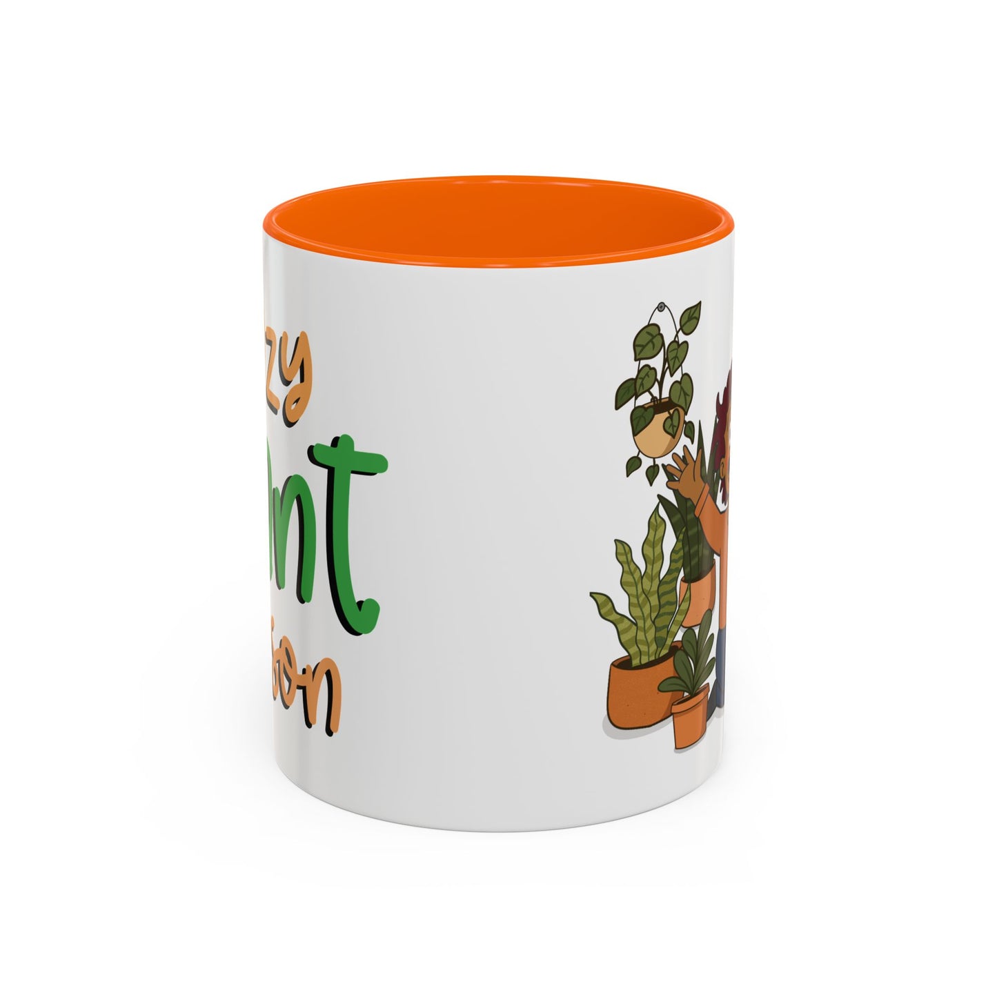 Crazy Plant Person Coffee Mug