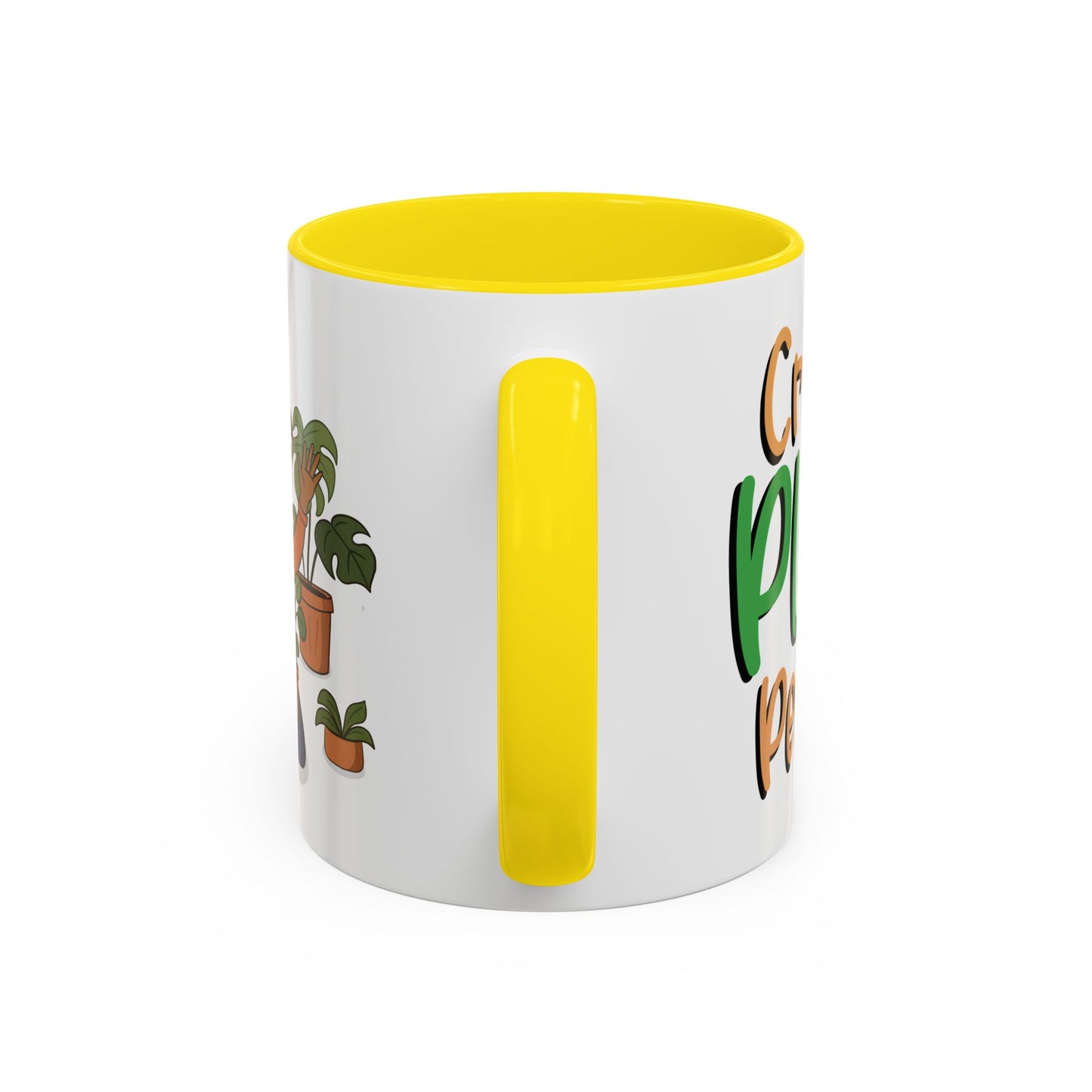 Crazy Plant Person Coffee Mug