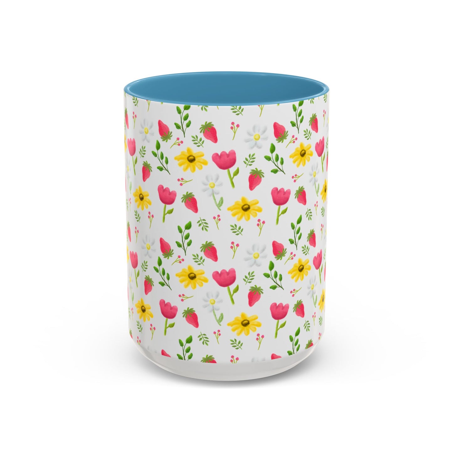 Berry Floral Coffee Mug