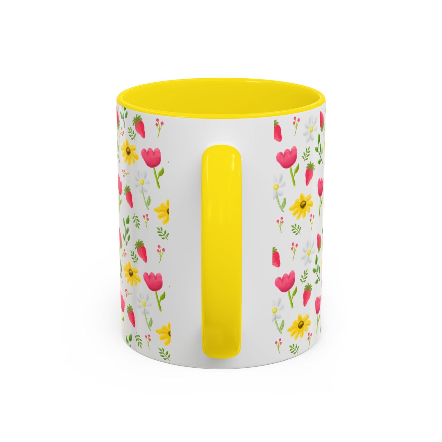 Berry Floral Coffee Mug