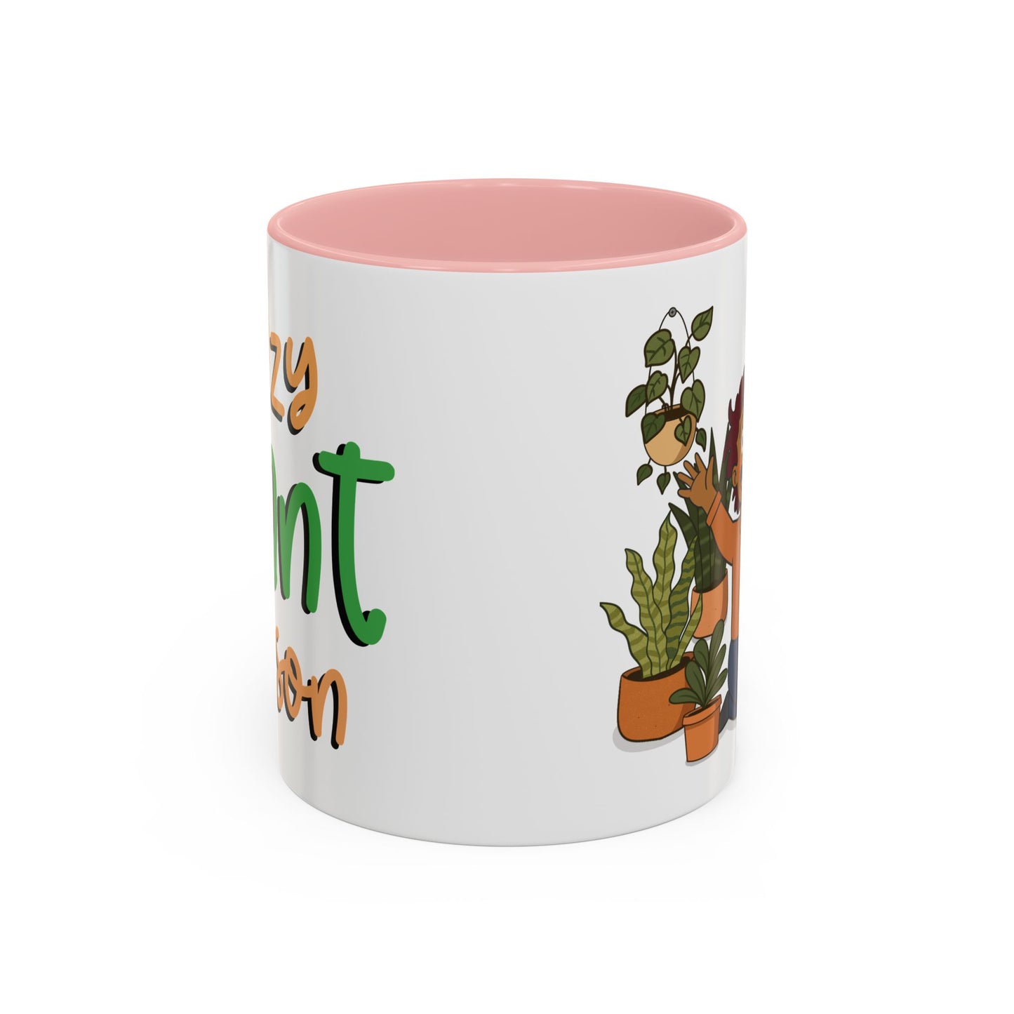 Crazy Plant Person Coffee Mug