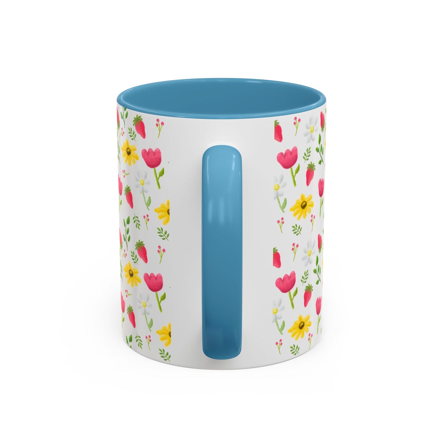 Berry Floral Coffee Mug