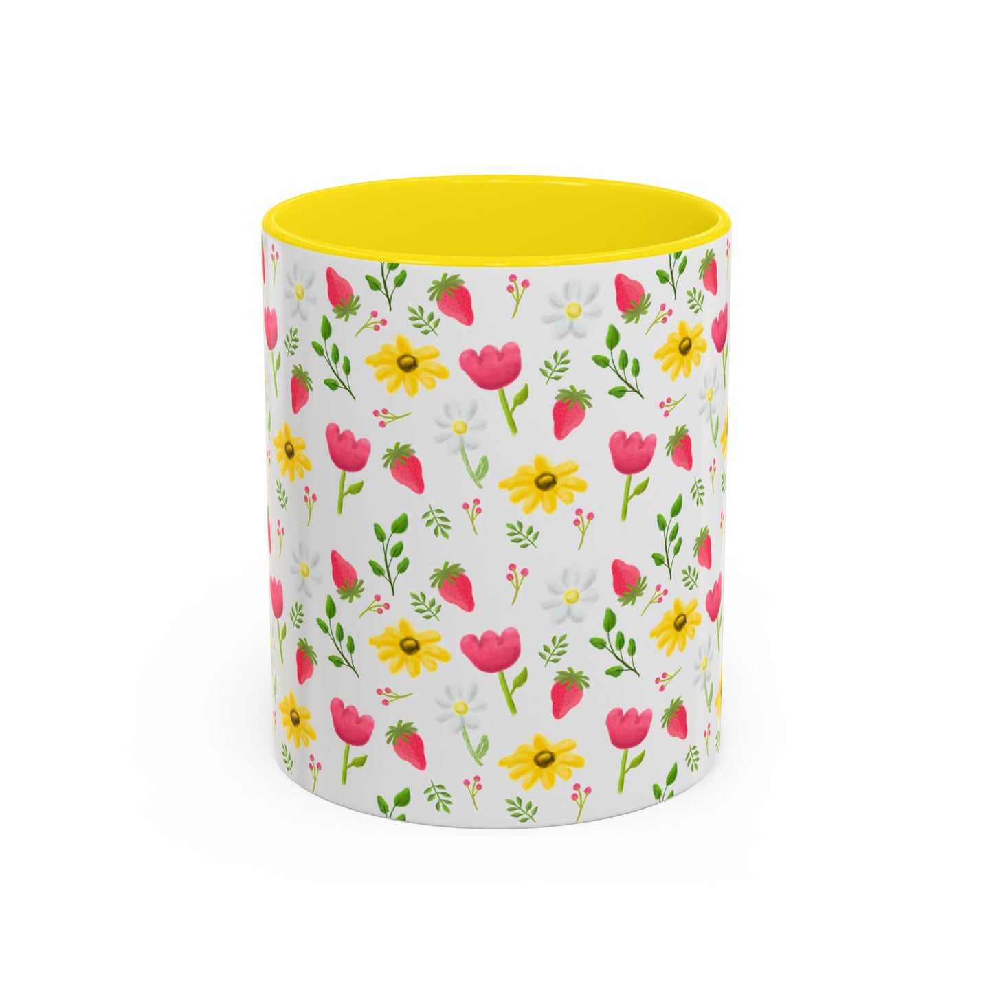 Berry Floral Coffee Mug