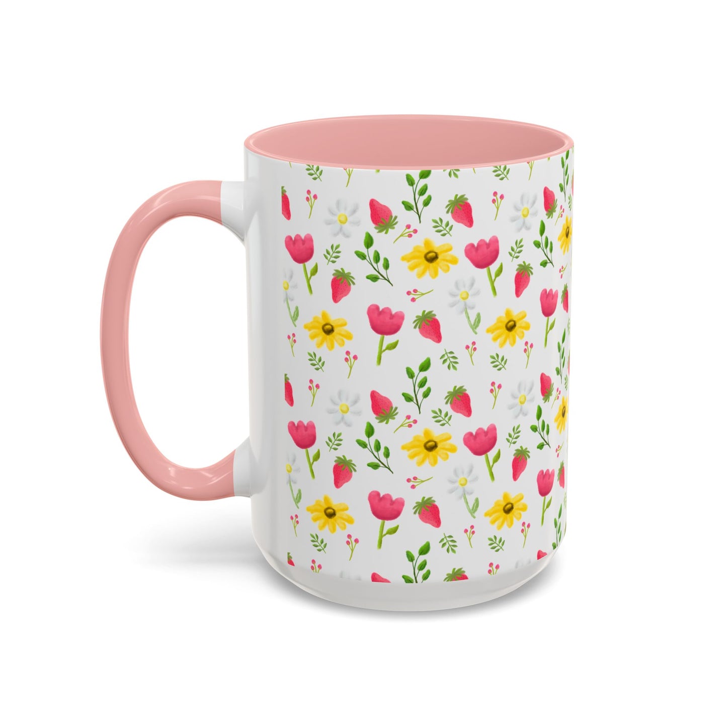 Berry Floral Coffee Mug