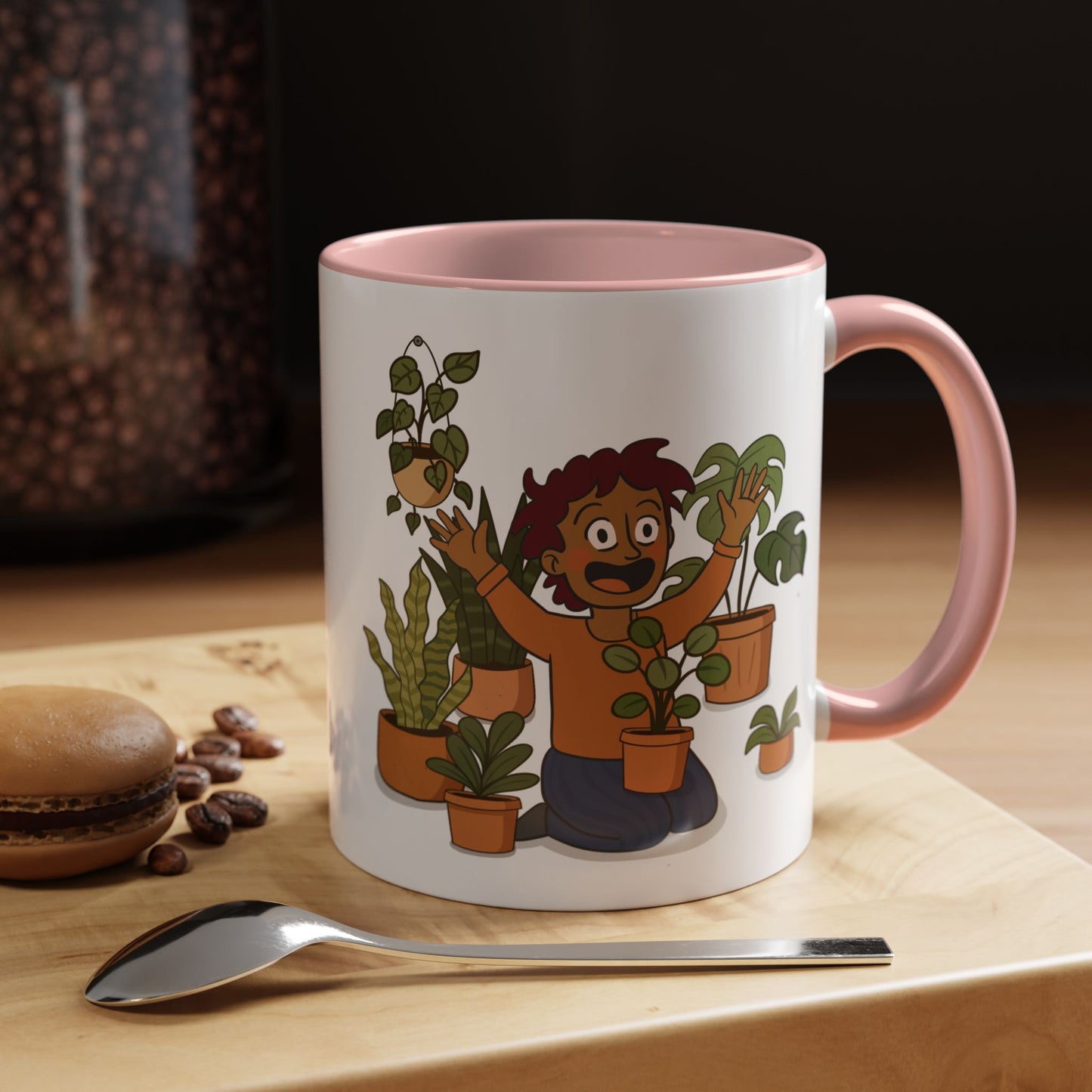 Crazy Plant Person Coffee Mug