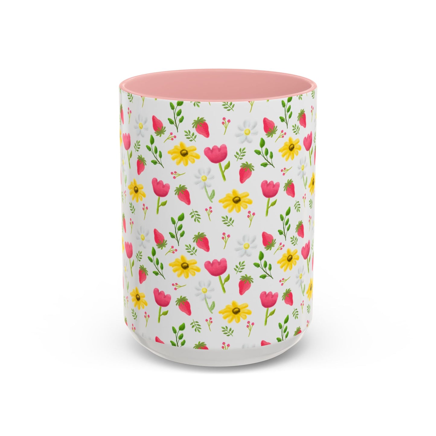 Berry Floral Coffee Mug