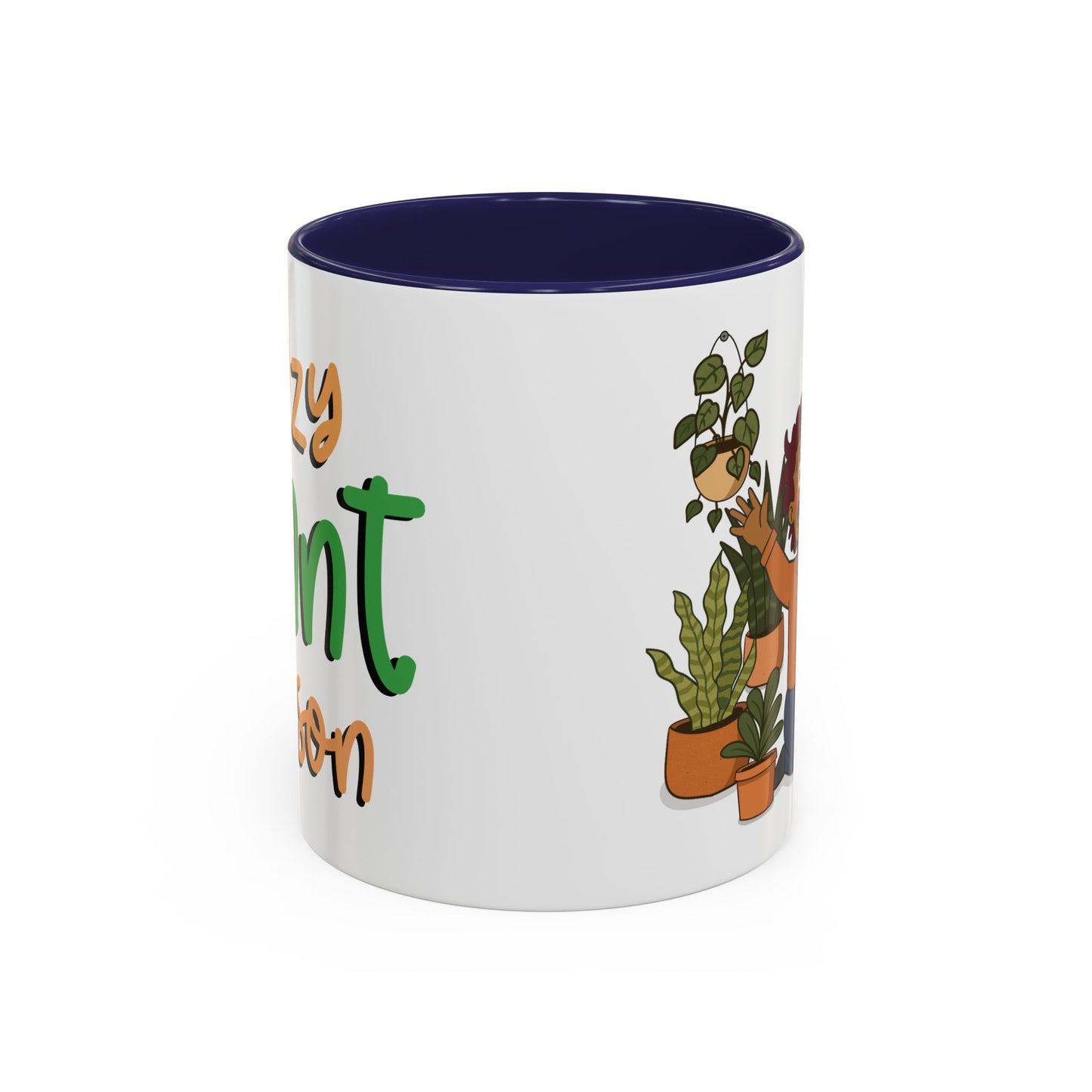Crazy Plant Person Coffee Mug
