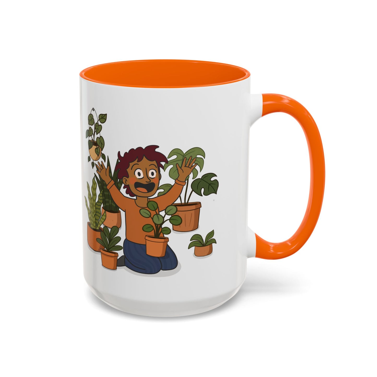 Crazy Plant Person Coffee Mug