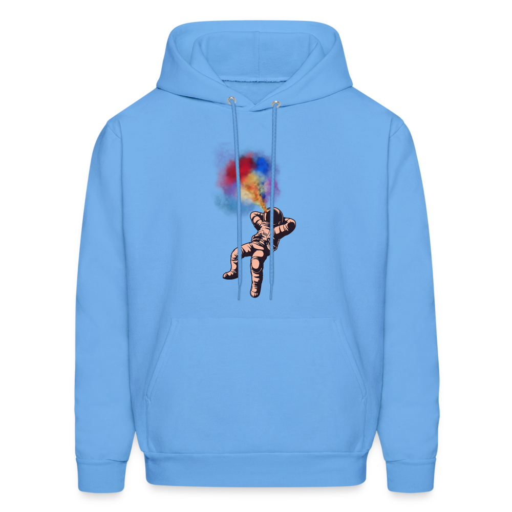 Intergalactically High Hoodie - carolina blue