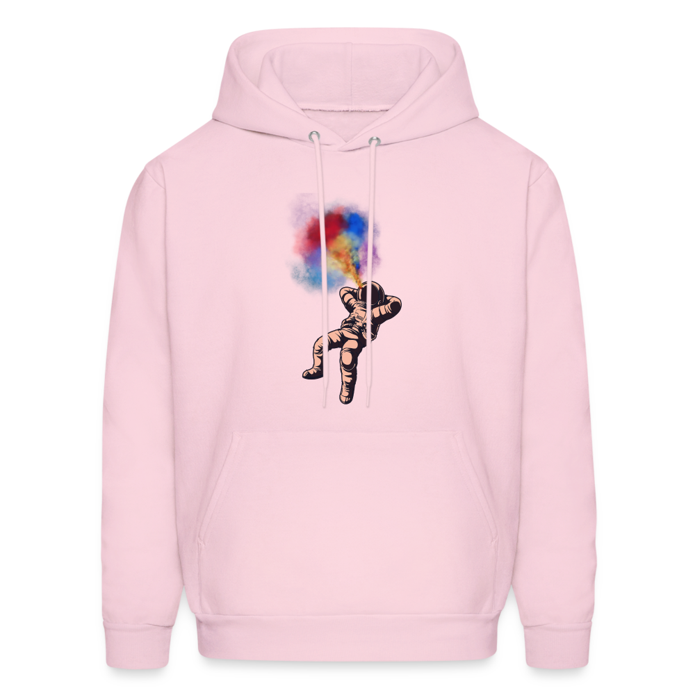 Intergalactically High Hoodie - pale pink