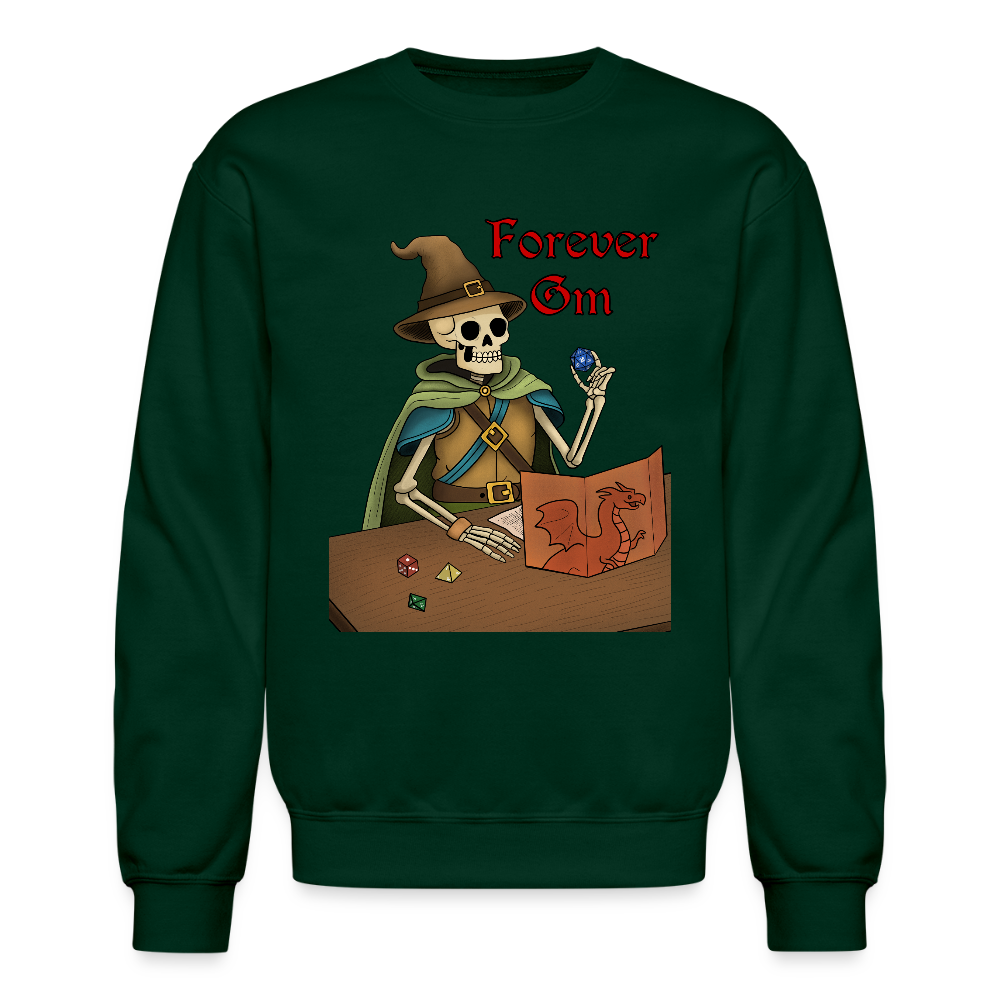 Forever GM Gaming Crewneck Sweatshirt - forest green