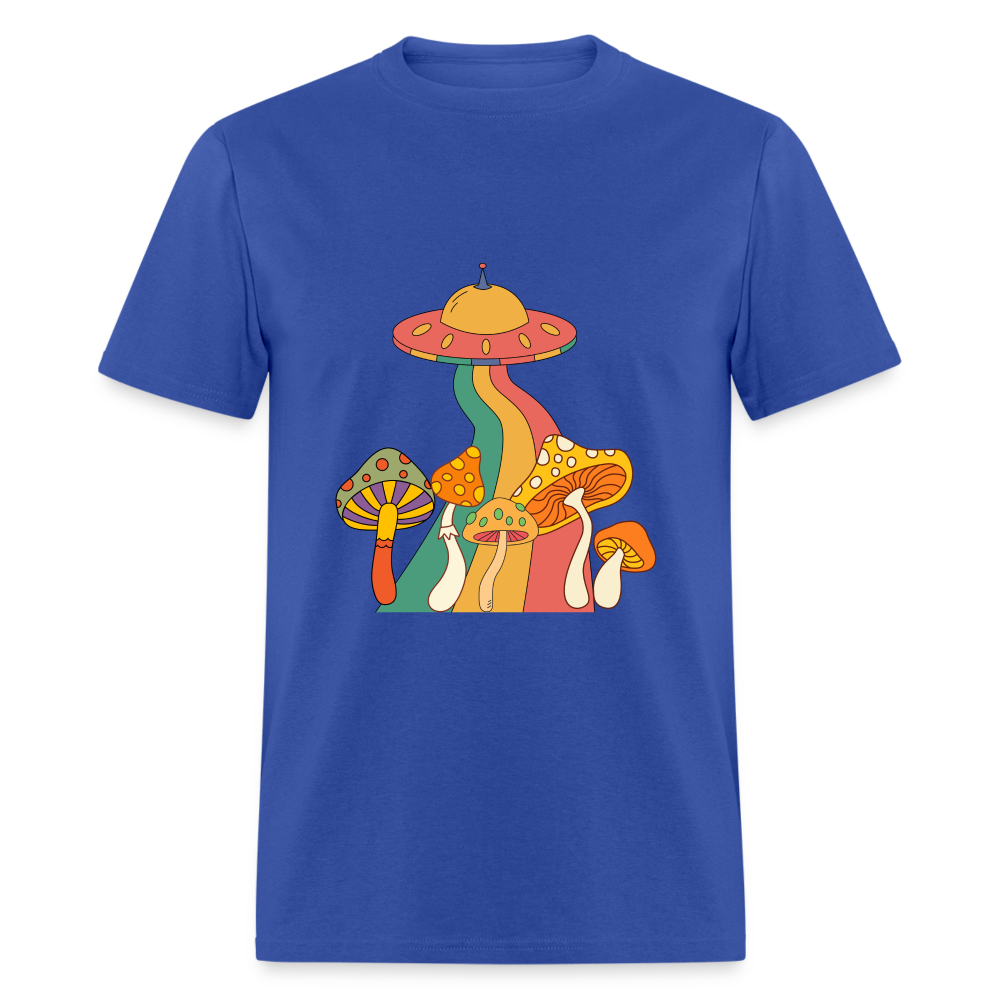 Space Mushies Unisex Classic T-Shirt - royal blue