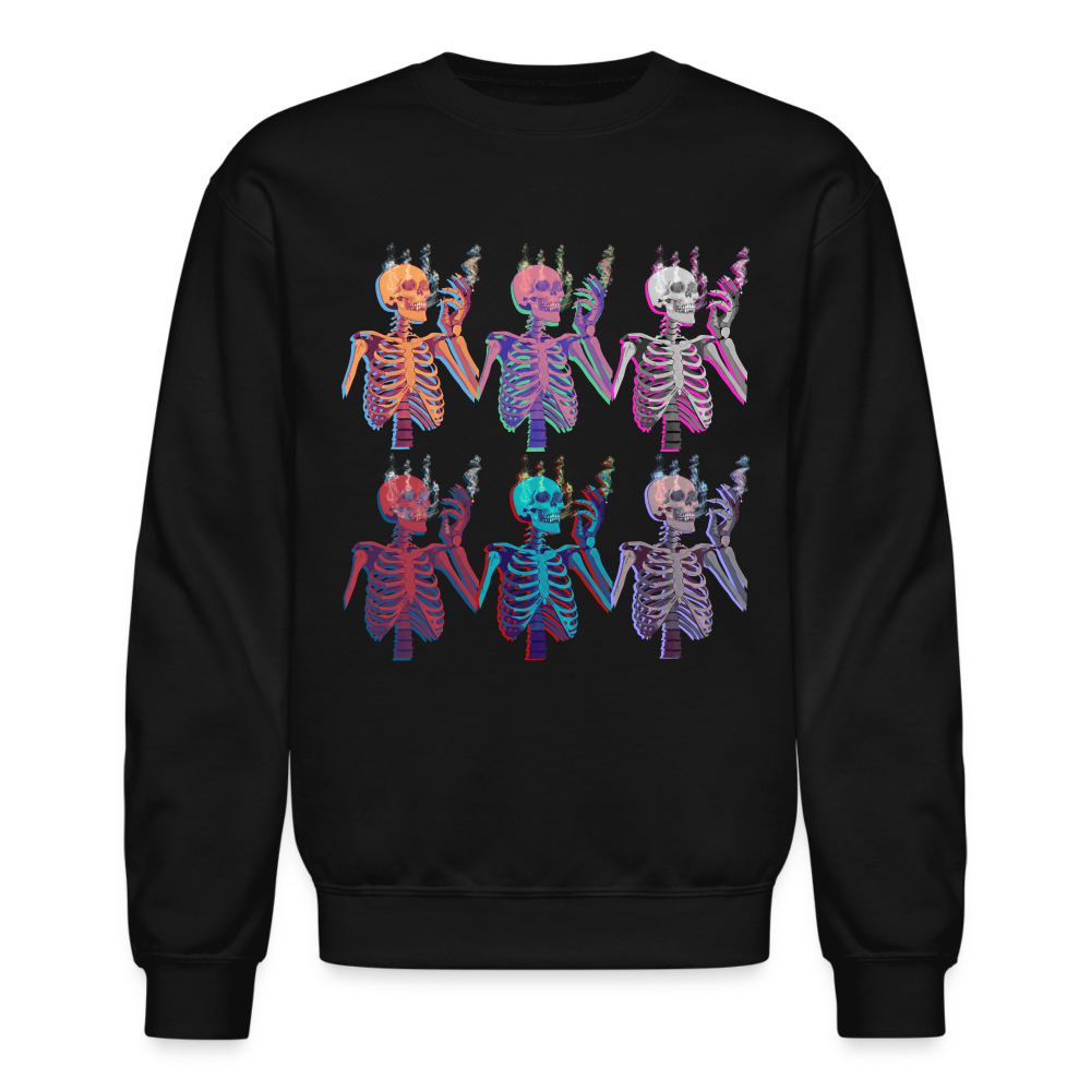 Skellies Crewneck Sweatshirt - black