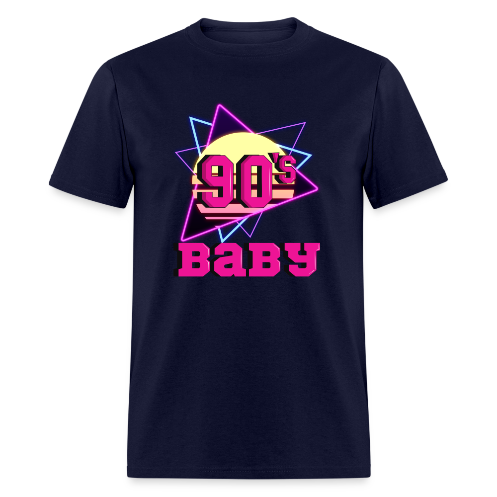 90s Baby Unisex Classic T-Shirt - navy