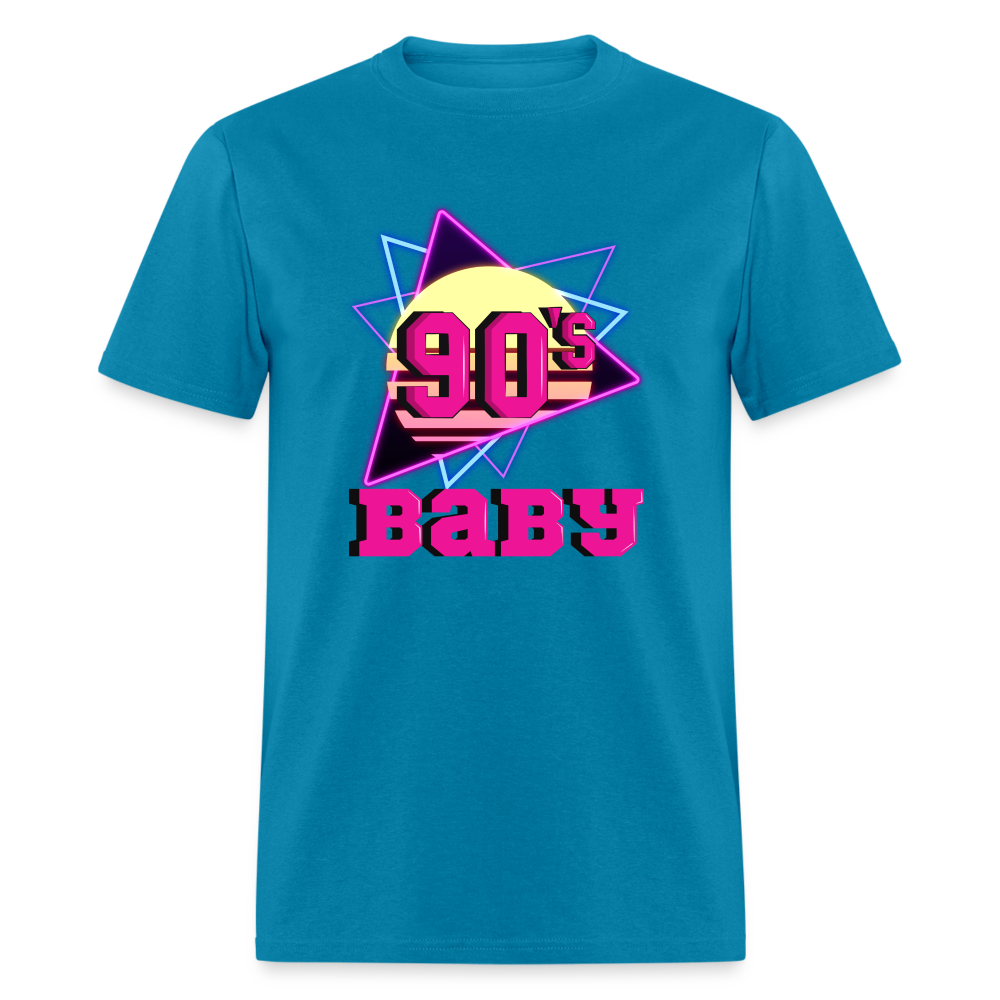90s Baby Unisex Classic T-Shirt - turquoise