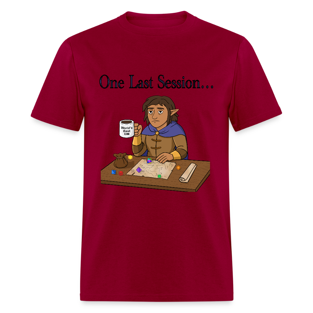 One Last Session Classic T-Shirt - dark red