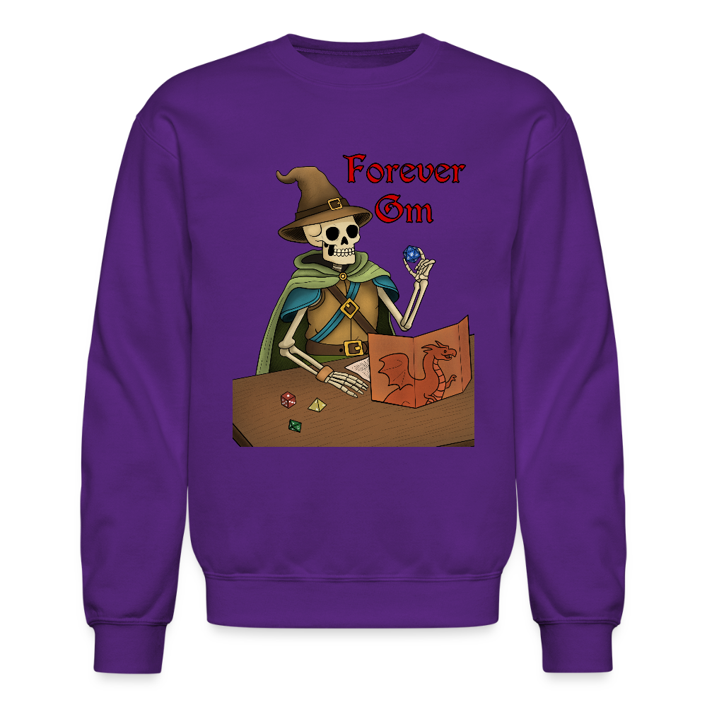 Forever GM Gaming Crewneck Sweatshirt - purple