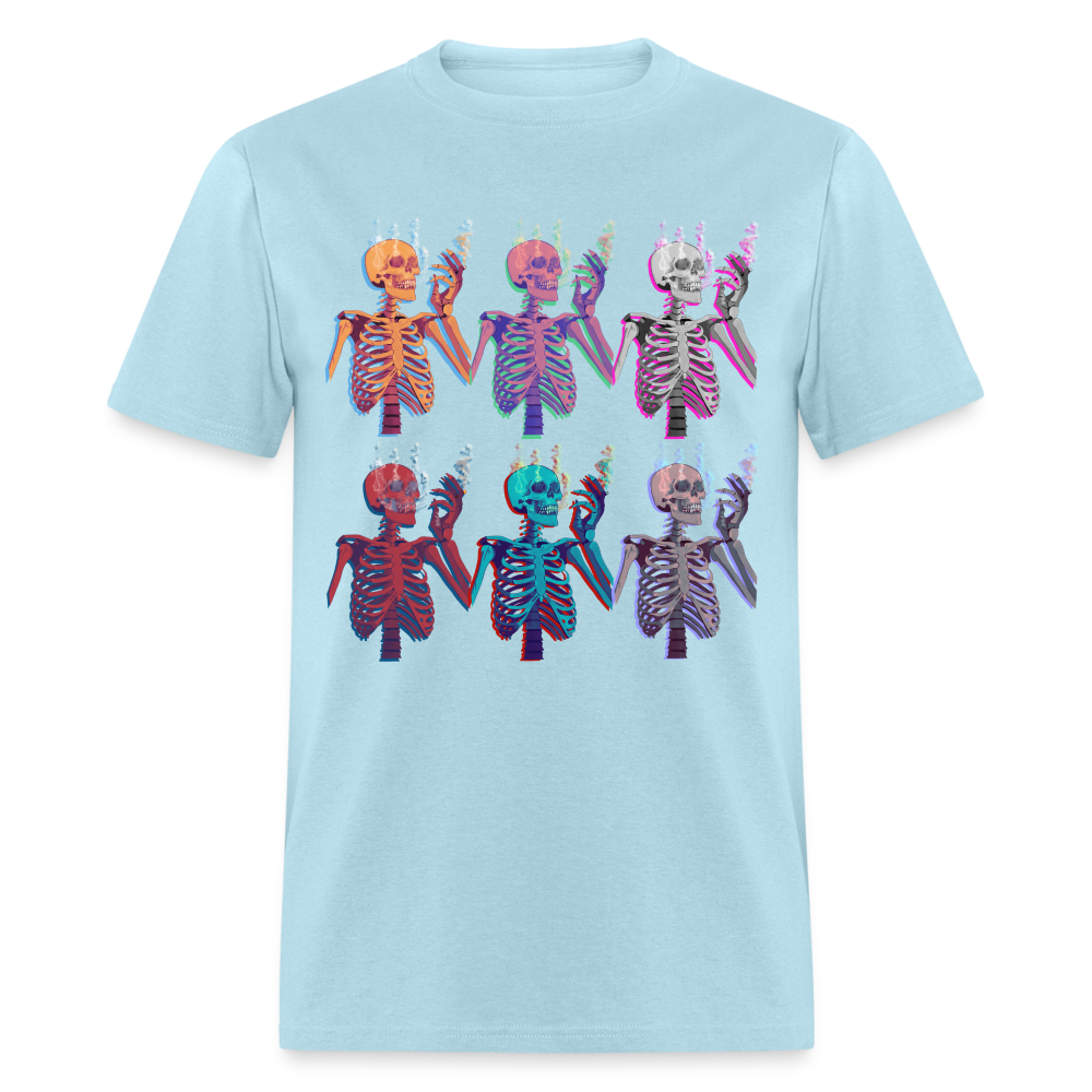 Skellies Unisex Classic T-Shirt - powder blue