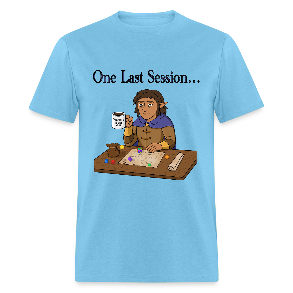 One Last Session Classic T-Shirt - aquatic blue