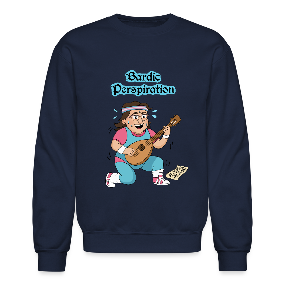 Bardic Perspiration Crewneck Sweatshirt - navy