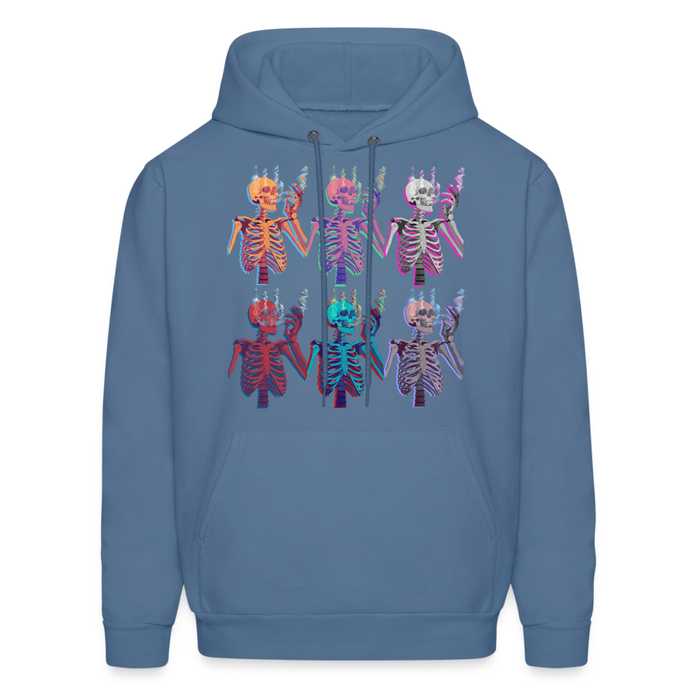 Skellies Unisex Hoodie - denim blue