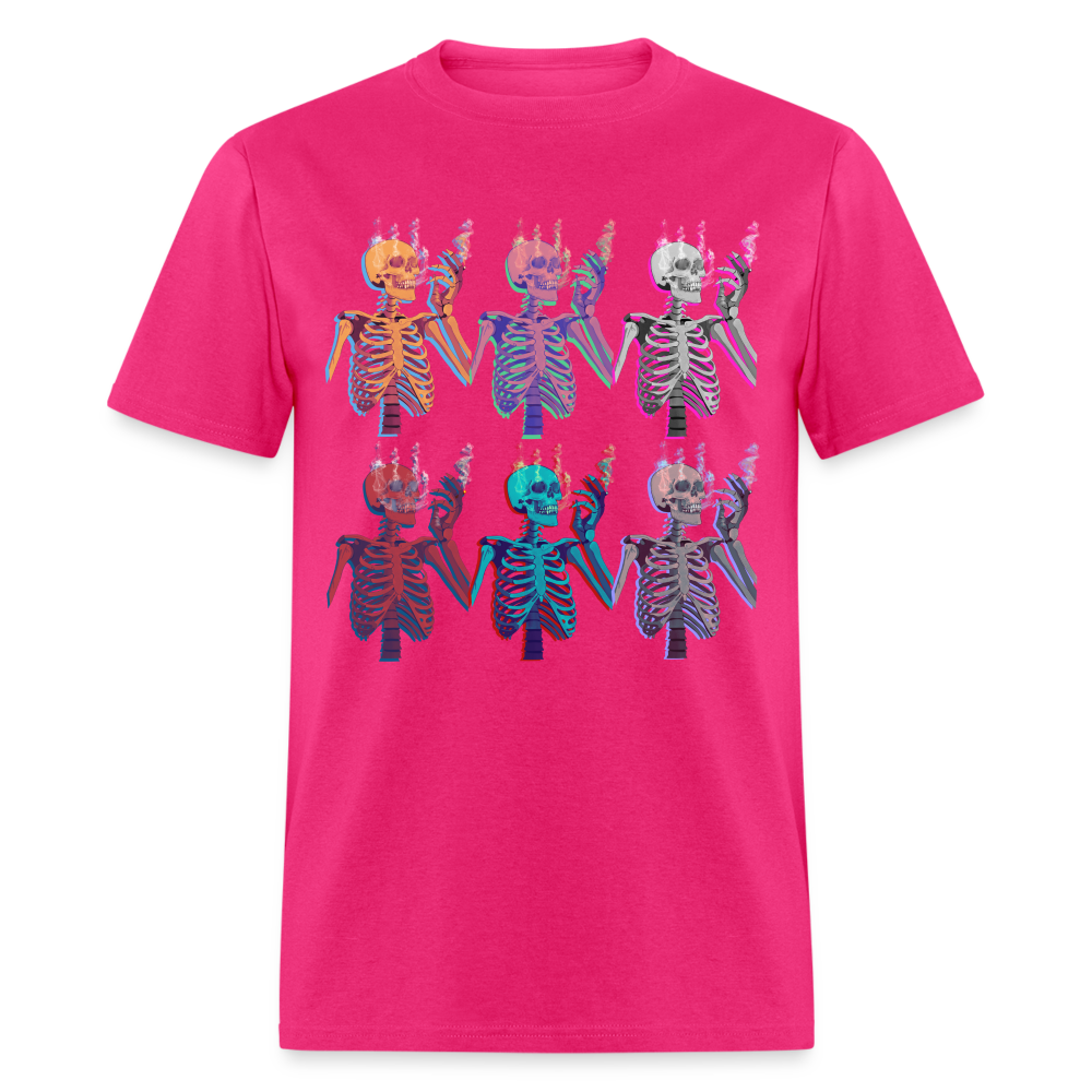 Skellies Unisex Classic T-Shirt - fuchsia