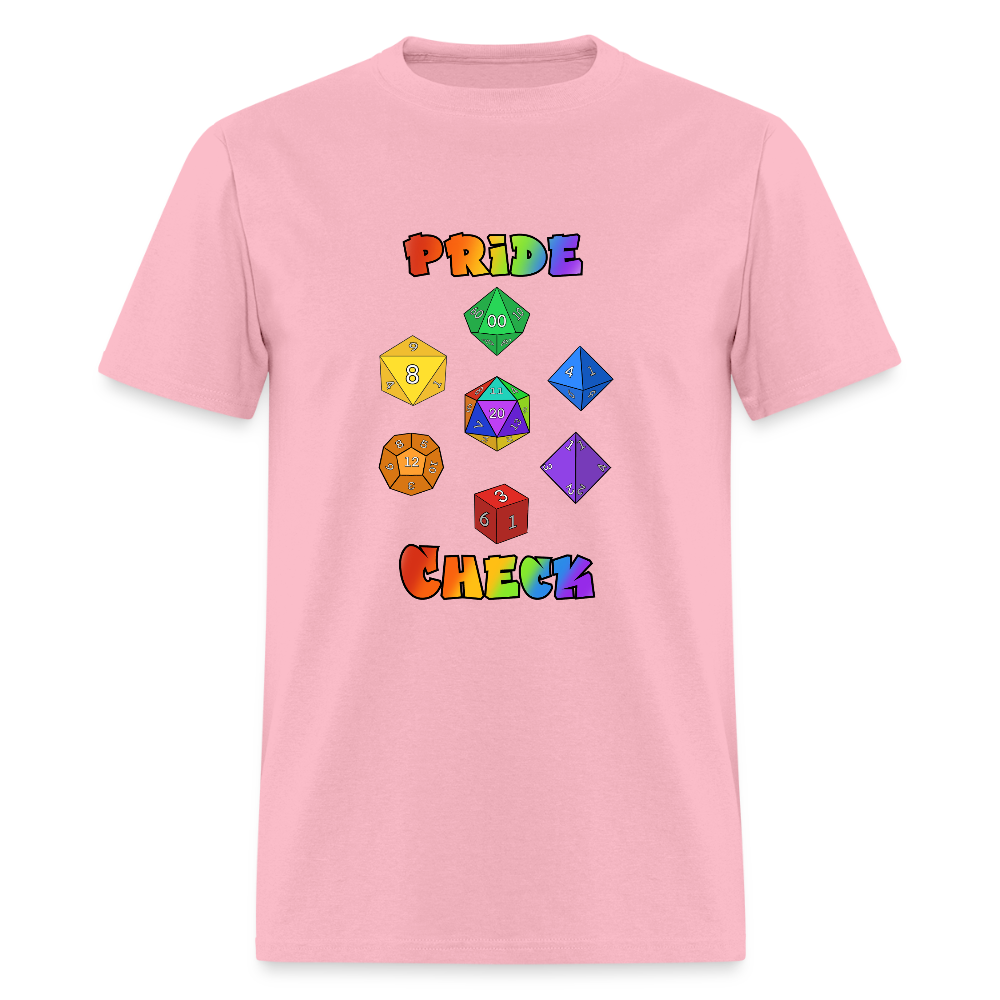 Pride Check Classic T-Shirt - pink