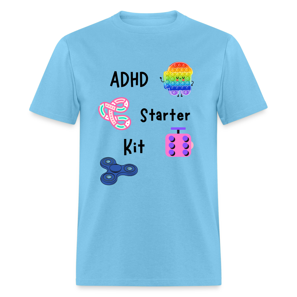 ADHD Unisex Classic T-Shirt - aquatic blue