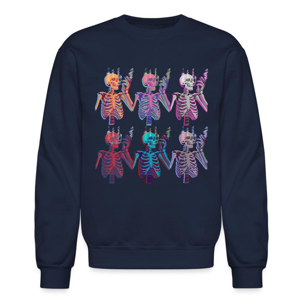 Skellies Crewneck Sweatshirt - navy