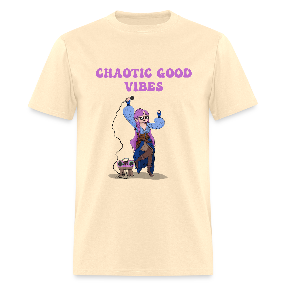 Chaotic Good Vibes Classic T-Shirt - natural